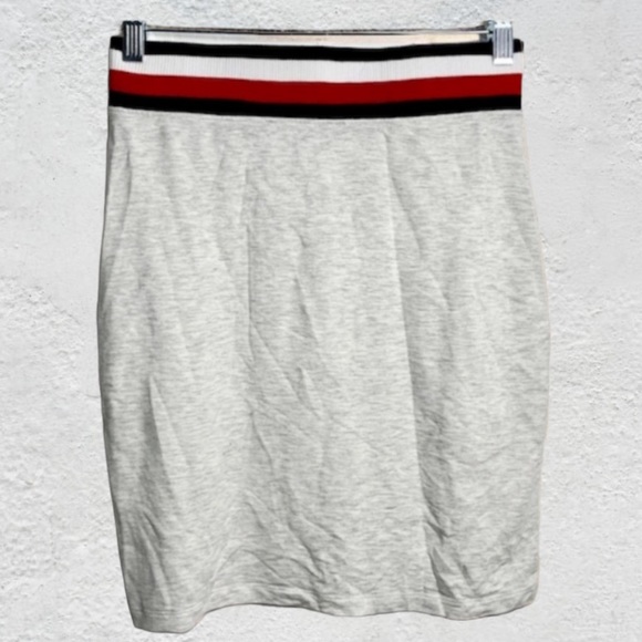 Tommy Hilfiger Striped Drawstring Waist Skirt J11GD141 Size Medium - Picture 4 of 7